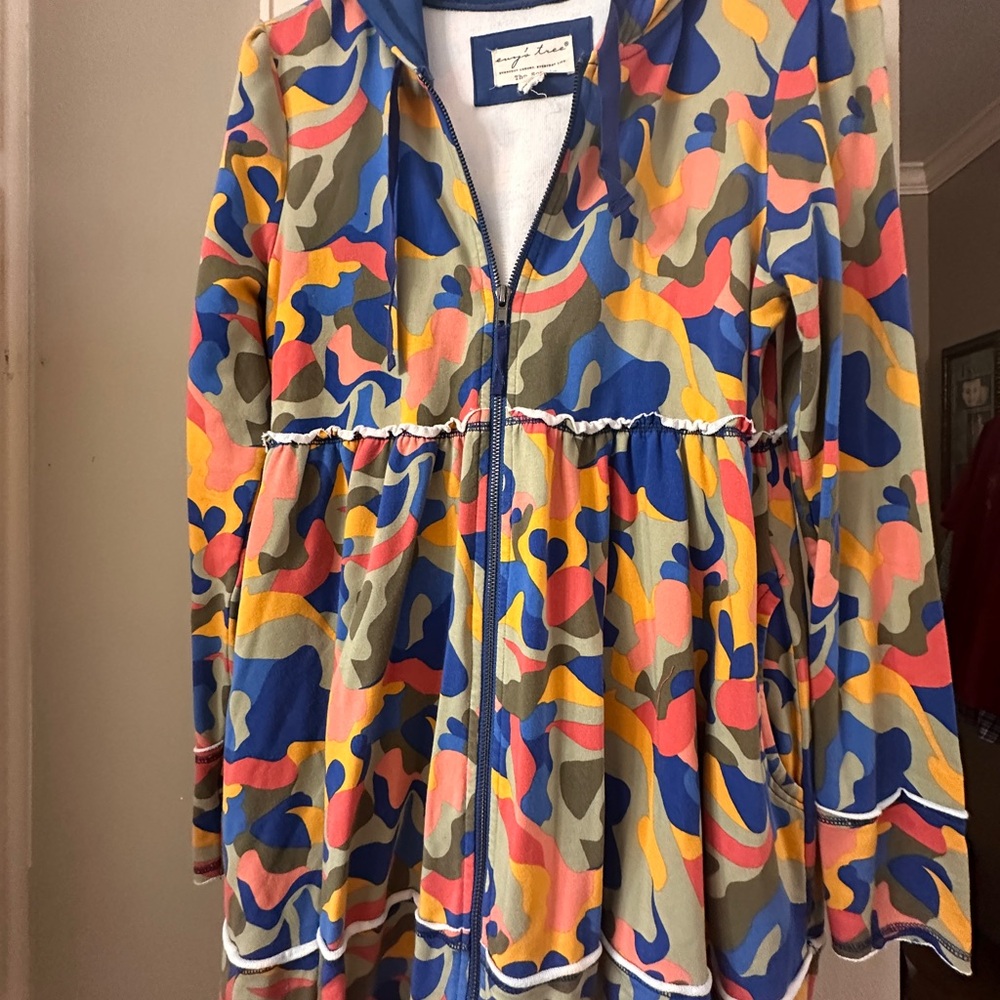 Evy’s Tree “The Sophie” Camouflage Zip-Up Jacket